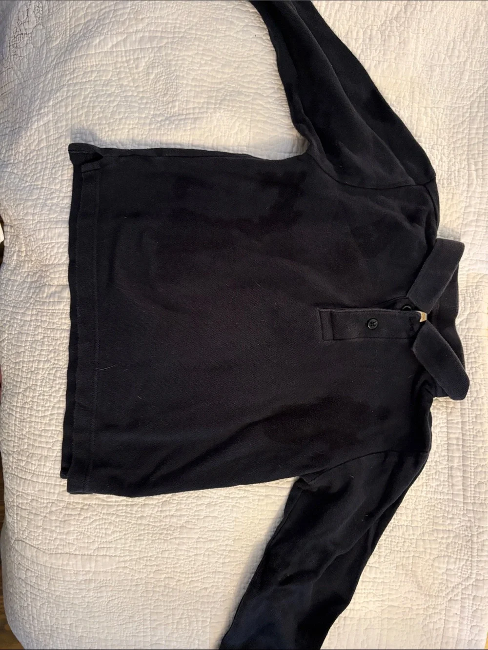 Gymboree Black Polo Shirt - Boys' Short Sleeve